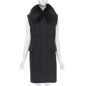Joseph Wool Minimal Oversized Vest